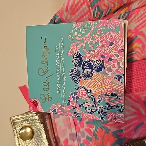 Lilly Pulitzer backpack cooler - Picture 3 of 4